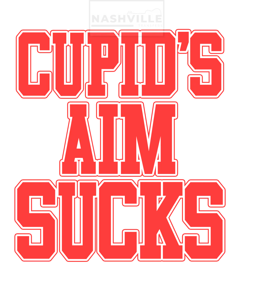 Cupids Aim Sucks Valentines Holiday Stock Transfer.