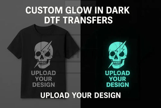 Custom Glow in Dark DTF Transfer Effect Demo