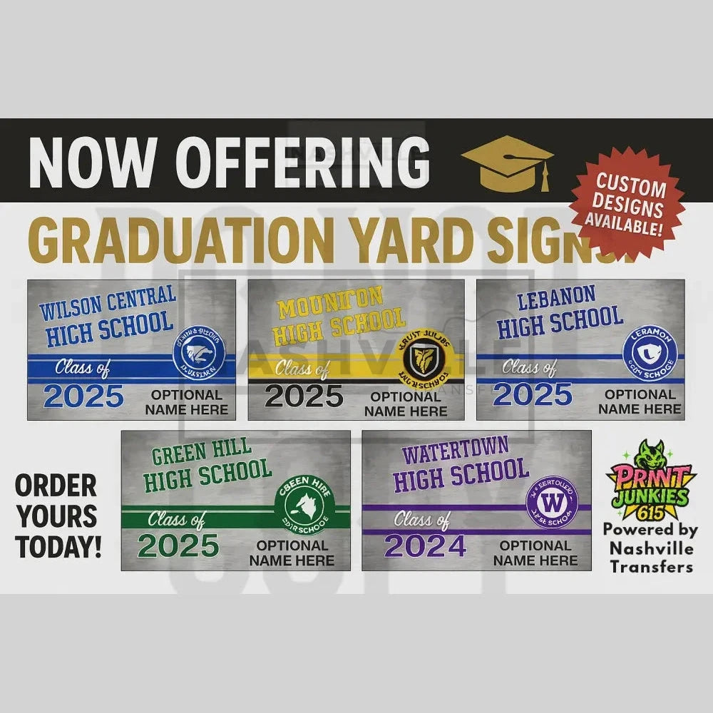 Custom Graduation Yard Signs sign