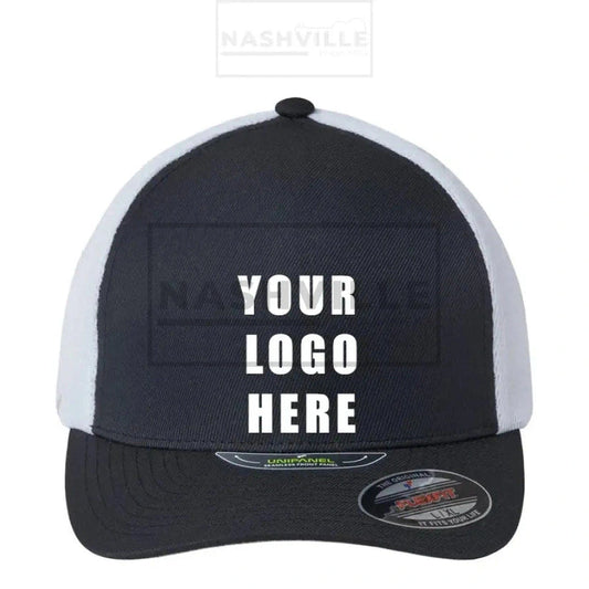 Customizable Flexfit® Unipanel Trucker Mesh Hat- 5511Up Gang Sheet