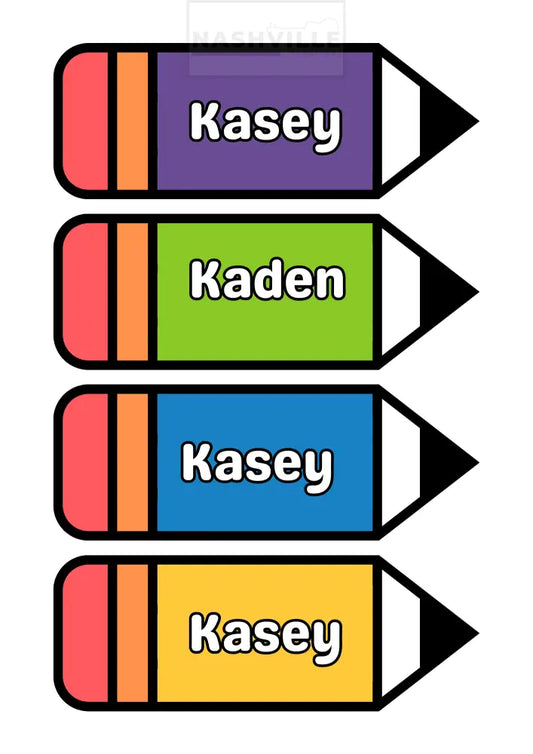Customizable School Uv Decals