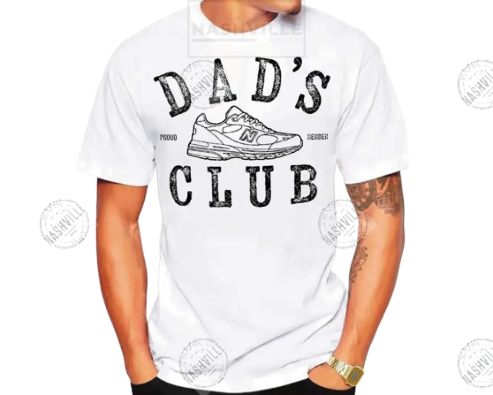 Dads Club Tee. S / Short Sleeve