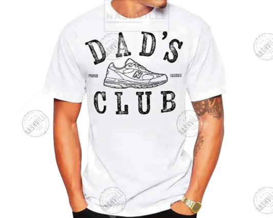 Dads Club Tee. S / Short Sleeve