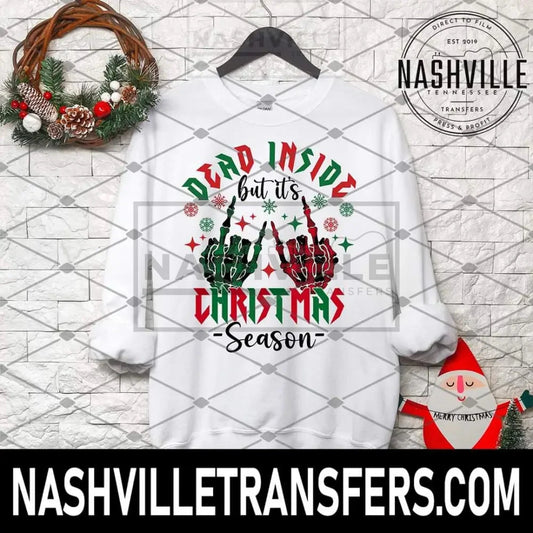 Dead Inside But Its Christmas Season Sweatshirt