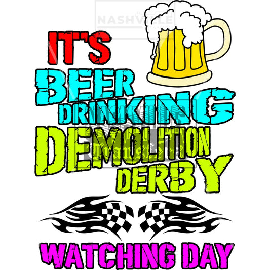 Demolition Derby Watching Day Transfer