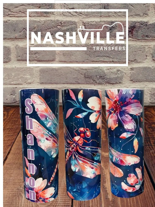 Dragonfly Customizable Tumbler