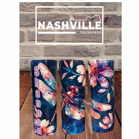 Dragonfly Customizable Tumbler