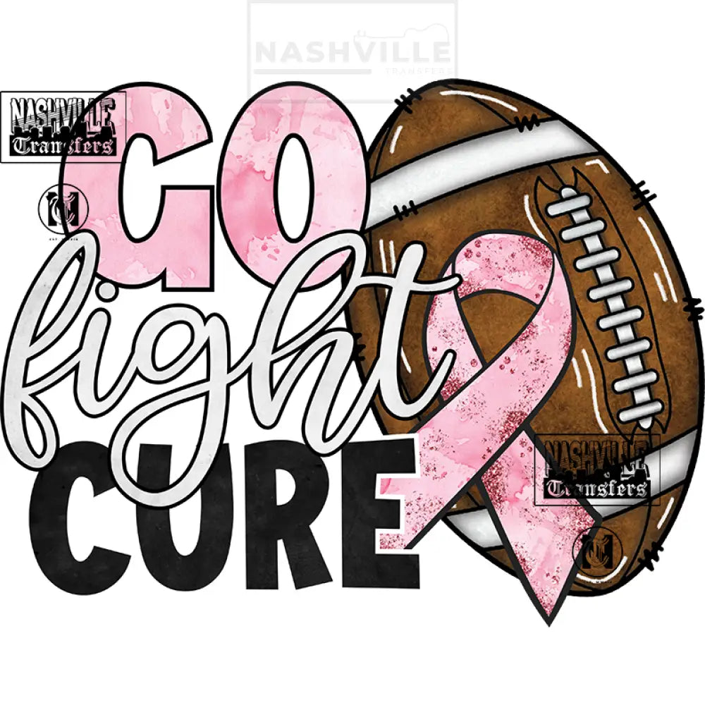 Fight For A Cure Football Transfer.