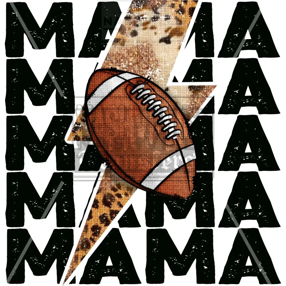 Foorball Mama Transfer Low Heat / Leopard