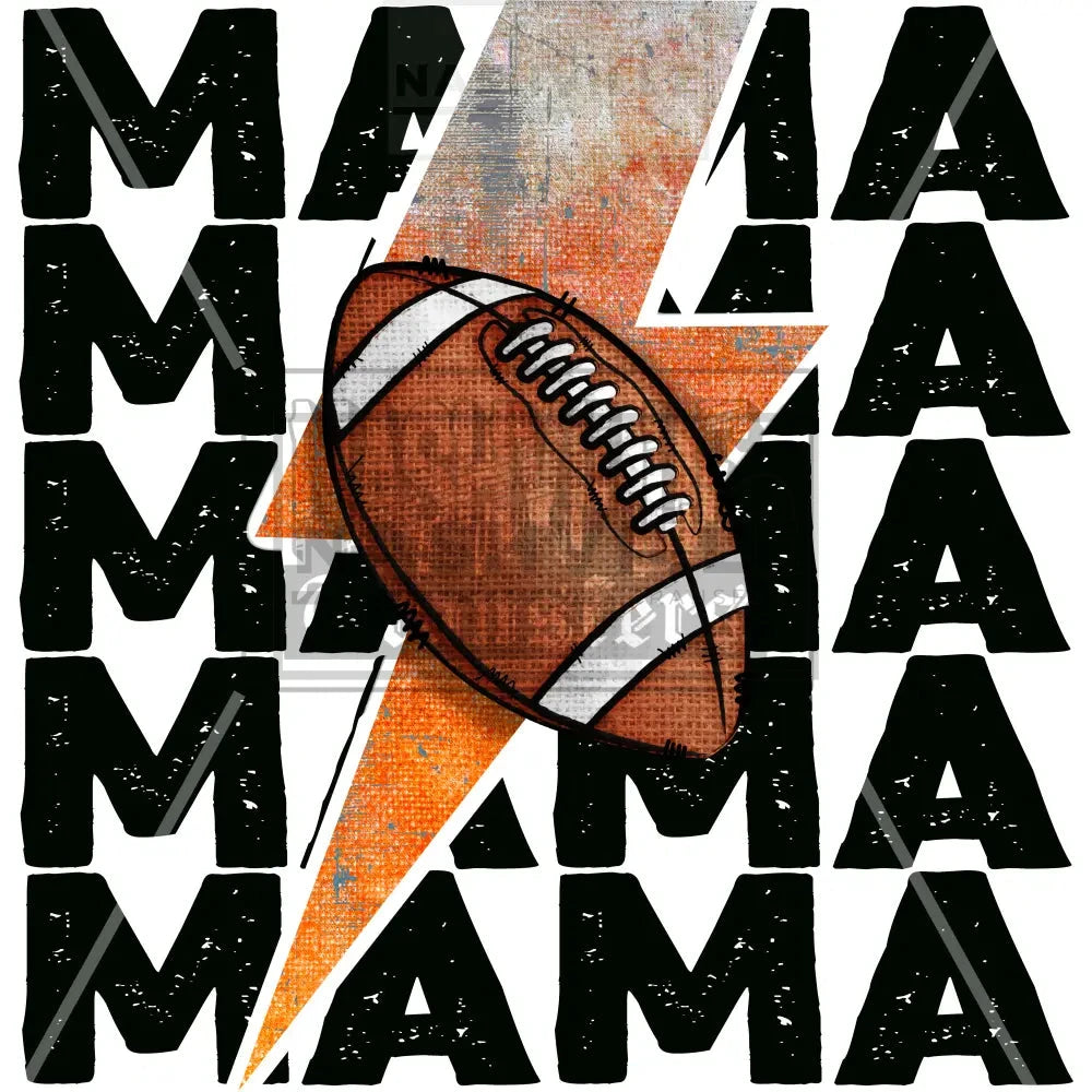 Foorball Mama Transfer Low Heat / Orange