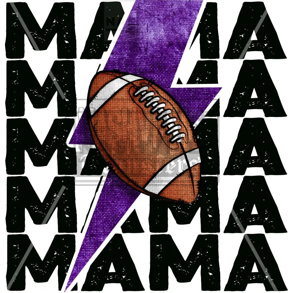 Foorball Mama Transfer Low Heat / Purple