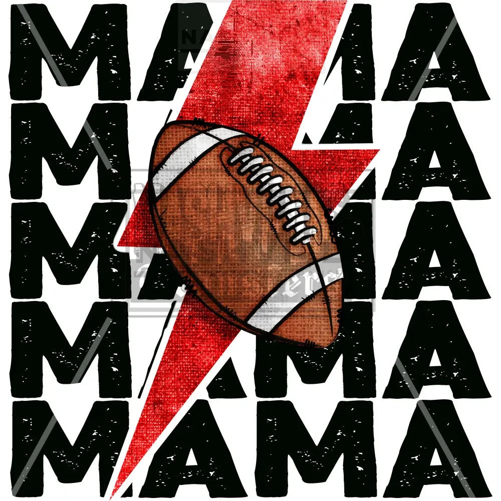 Foorball Mama Transfer Low Heat / Red