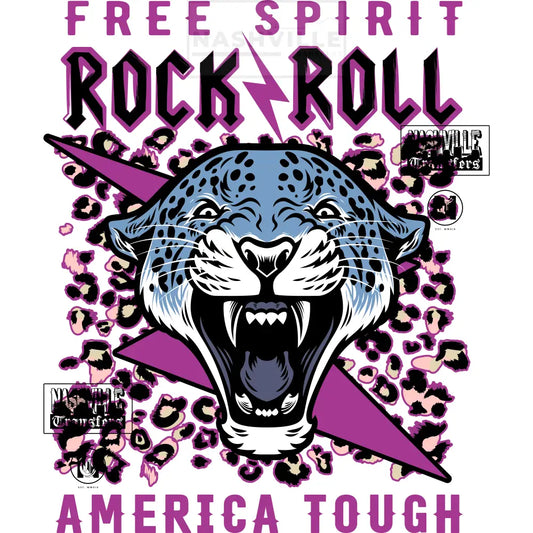 Free Spirit Rock Lightning Bolt Transfer