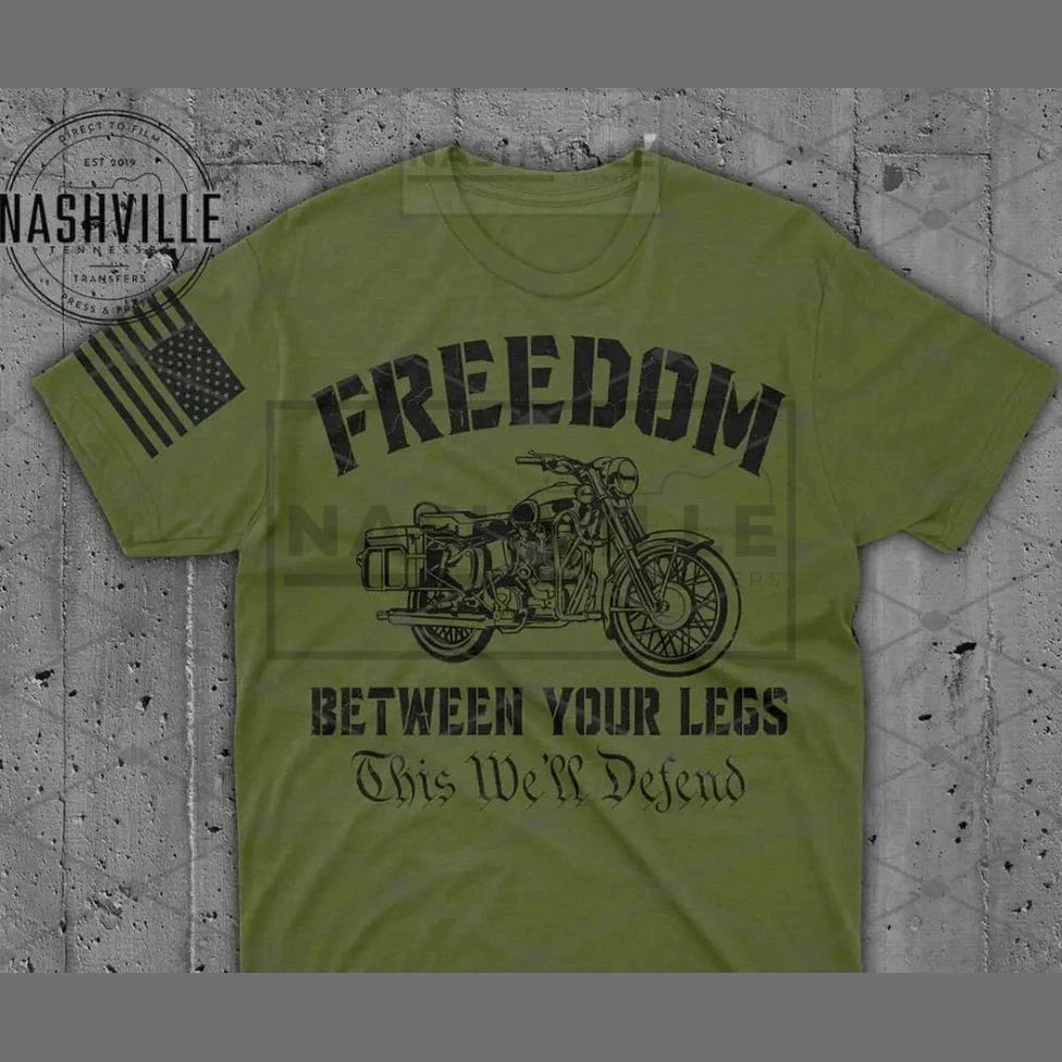 Freedom Between Your Legs. This Well Defend Tee