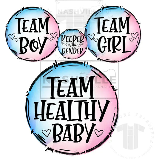 Gender Reveal Transfers.