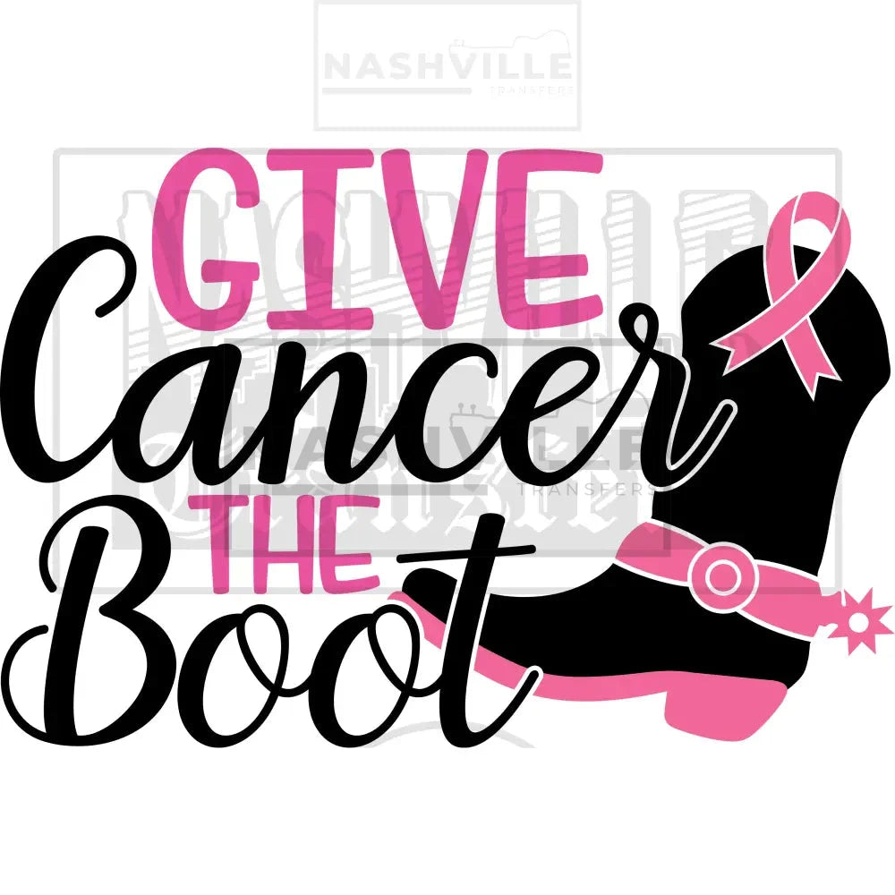 Give Cancer The Boot Stock Transfer.