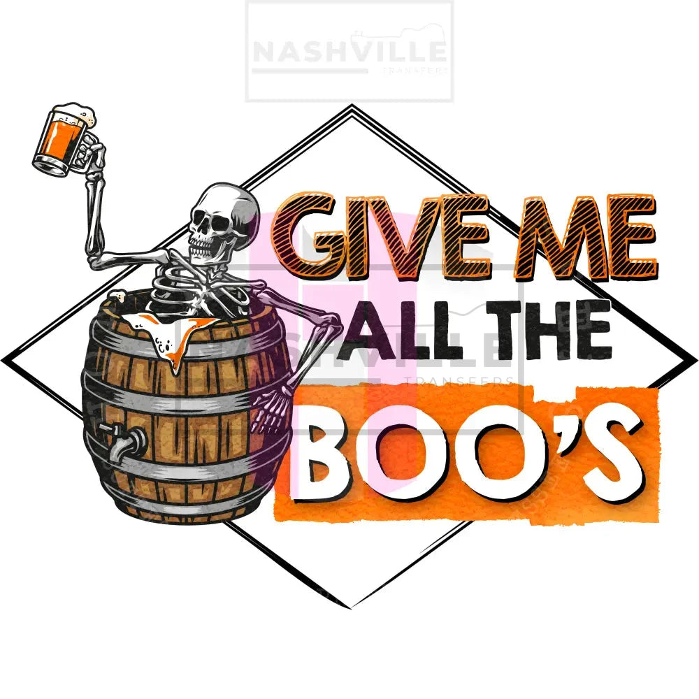 Give Me All The Boos Skeleton Transfer