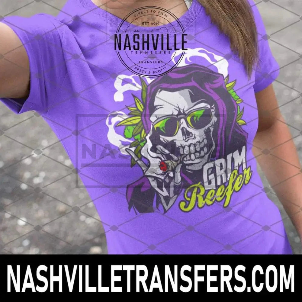 Grim Reefer Skelatal Tee.