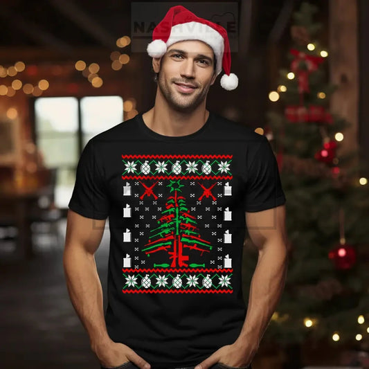 Gun Tree Holiday Tee