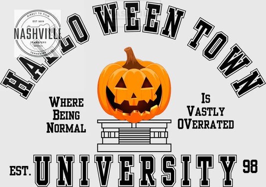 Halloweentown Pumpkin Transfer.