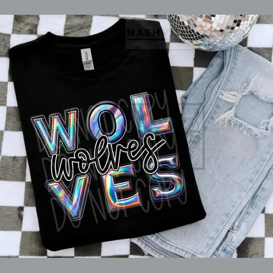 Halographic Effect Mascot Tee