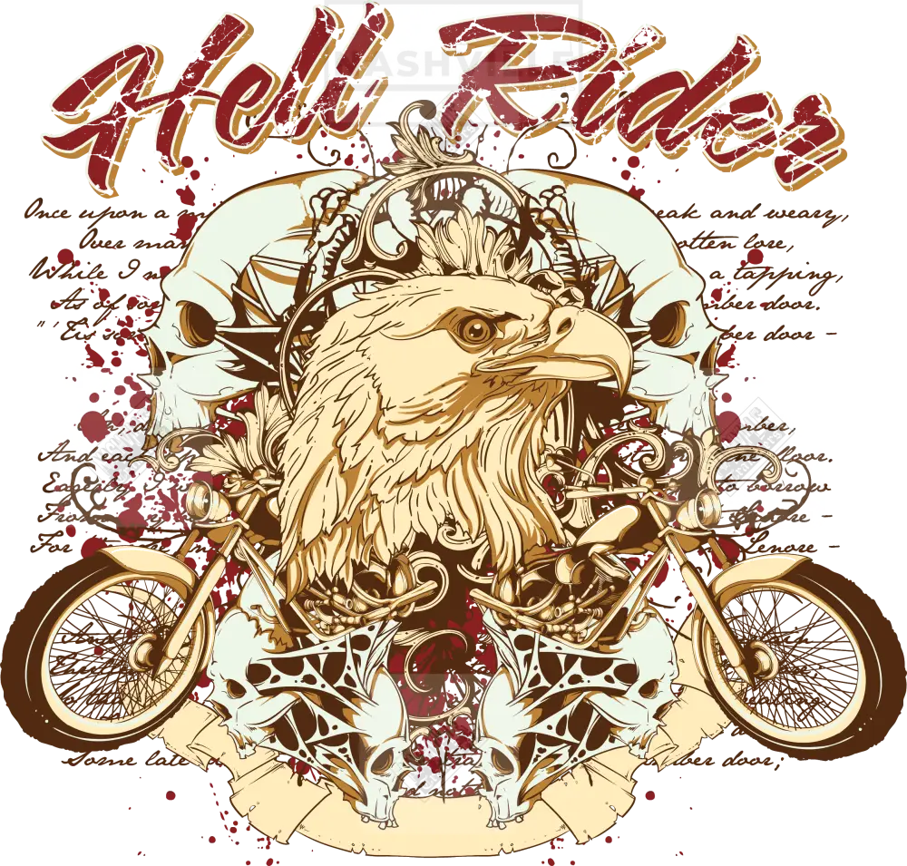 Hell Rider Distressed Stock Transfer