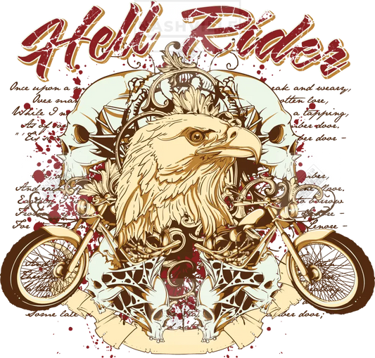 Hell Rider Distressed Stock Transfer