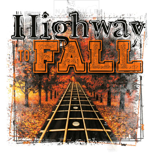 Highway To Fall Stock Transfer. Low Heat Transfer / Orange