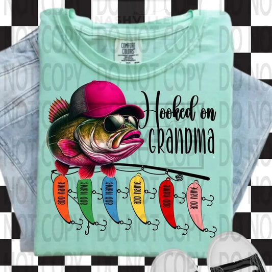 Hooked On Customizable Tee