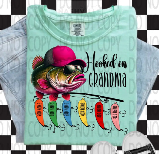 Hooked On Customizable Tee