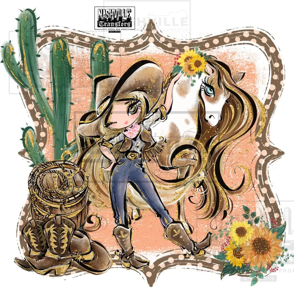 Howdy Darling Western Stock Transfer.