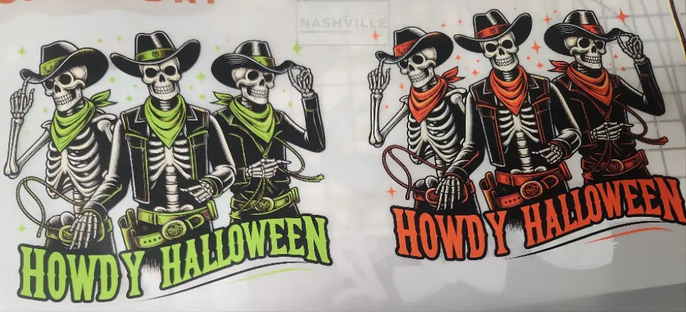 Howdy Halloween Transfers