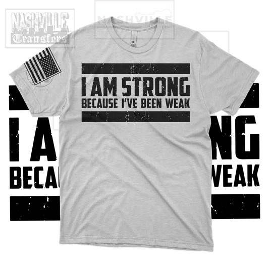 I Am Strong Tee. T-Shirt