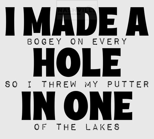 I Made A Bogey Transfer.