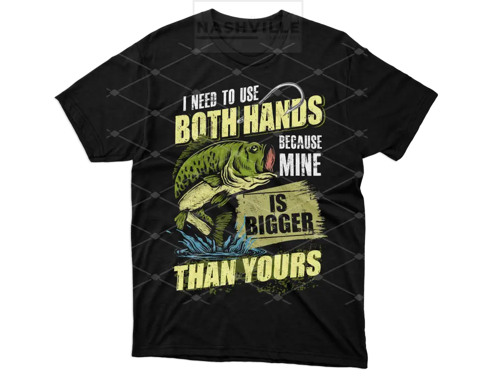 I Need To Use Both Hands Bass Tee.