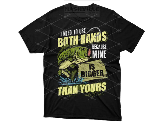 I Need To Use Both Hands Bass Tee.