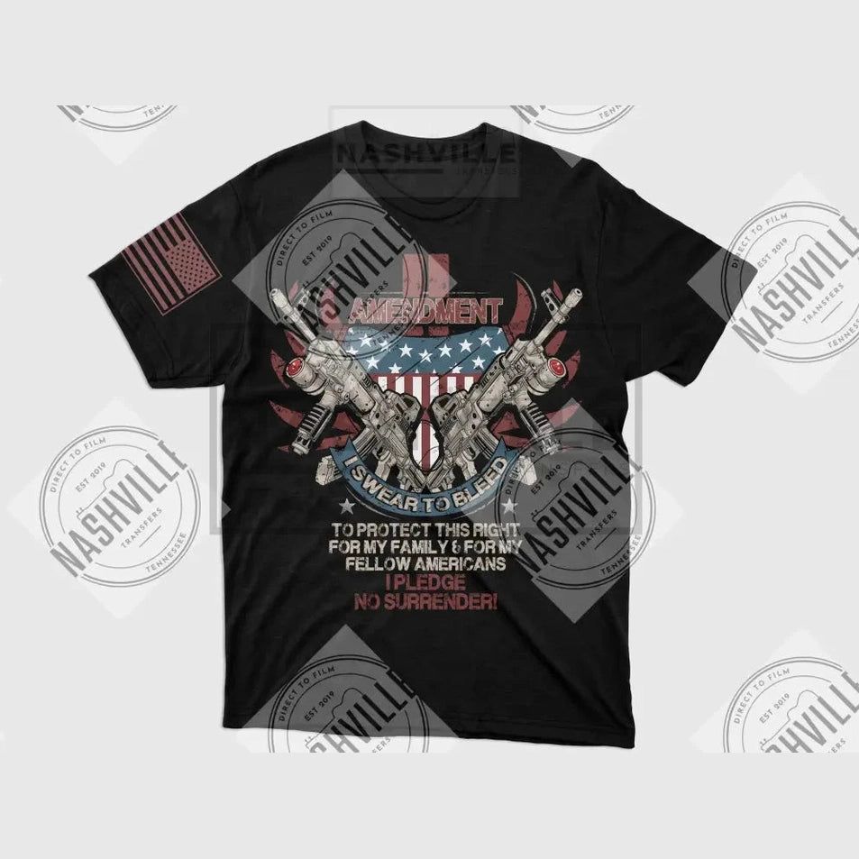 I Swear To Bleed Amendment Tee.