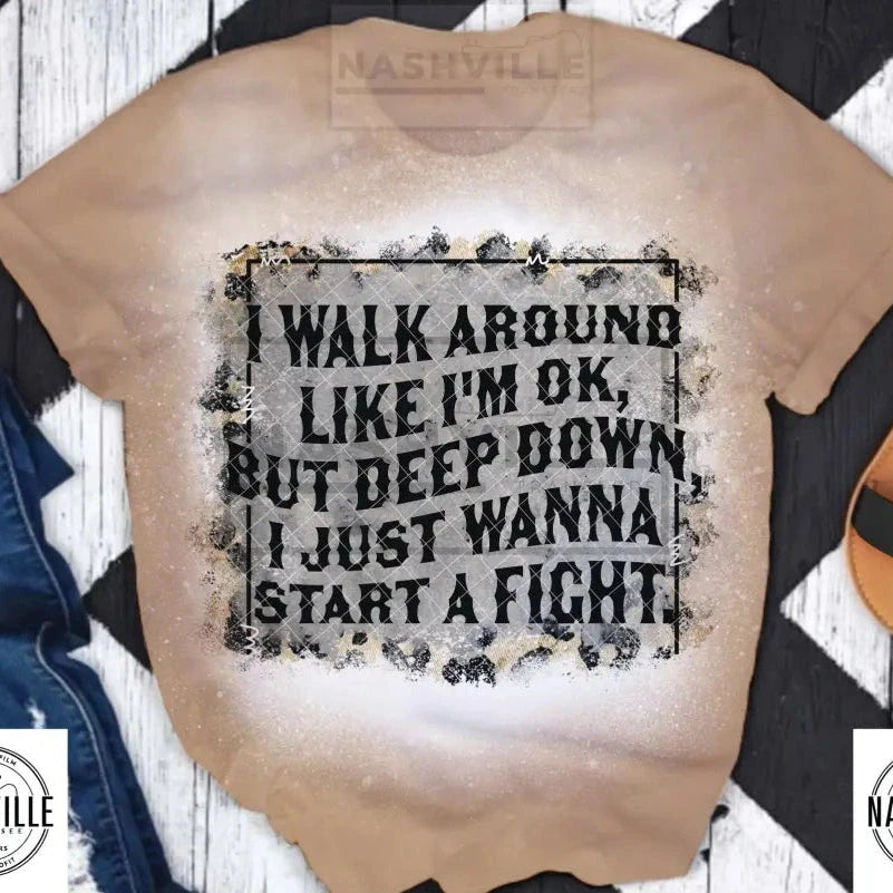 I Walk Around Tee.