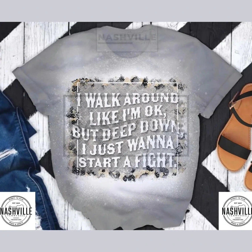 I Walk Around Tee.
