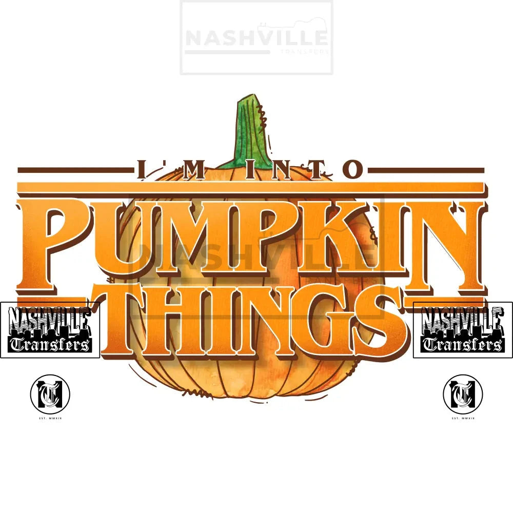 Im Into Pumpkin Things Stock Transfer. Low Heat / Pumpkin