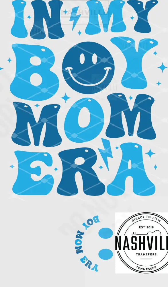 In My Boy Mom Era Wavy Stock Transfer