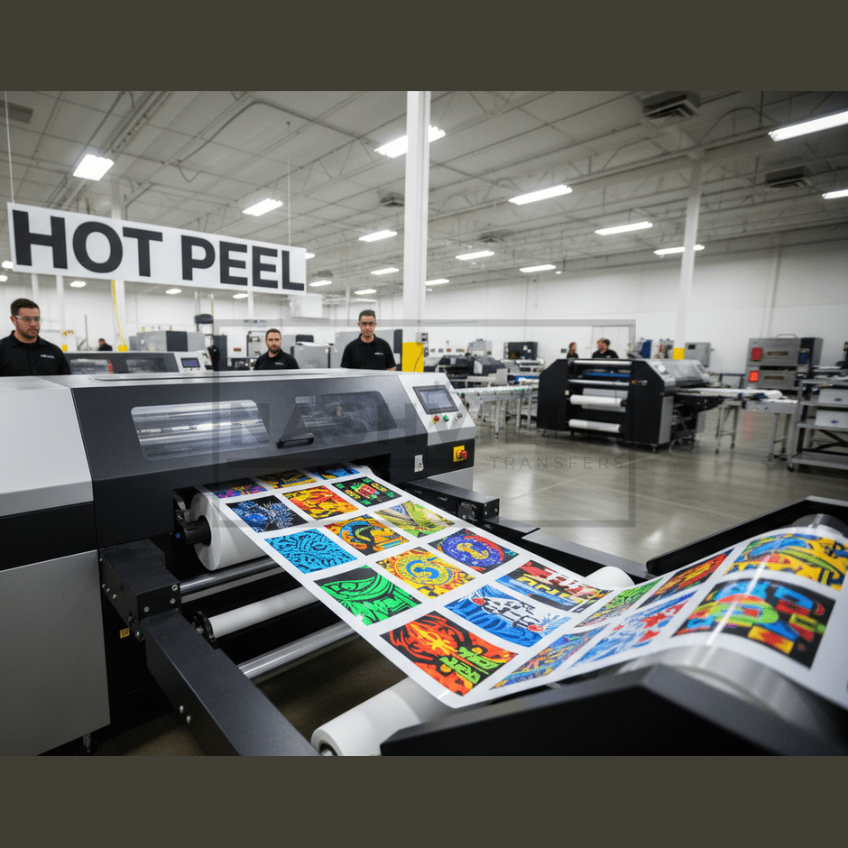 Industrial DTF Printer - Hot Peel