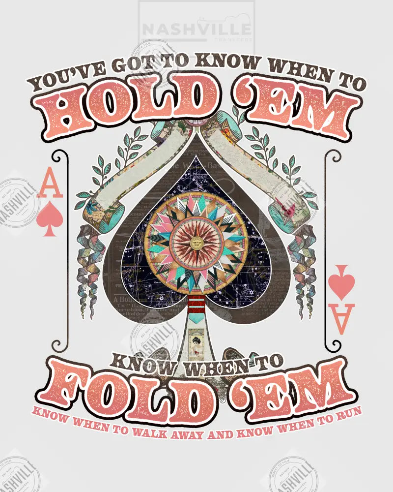 Know When To Fold Them Gambling Transfer.