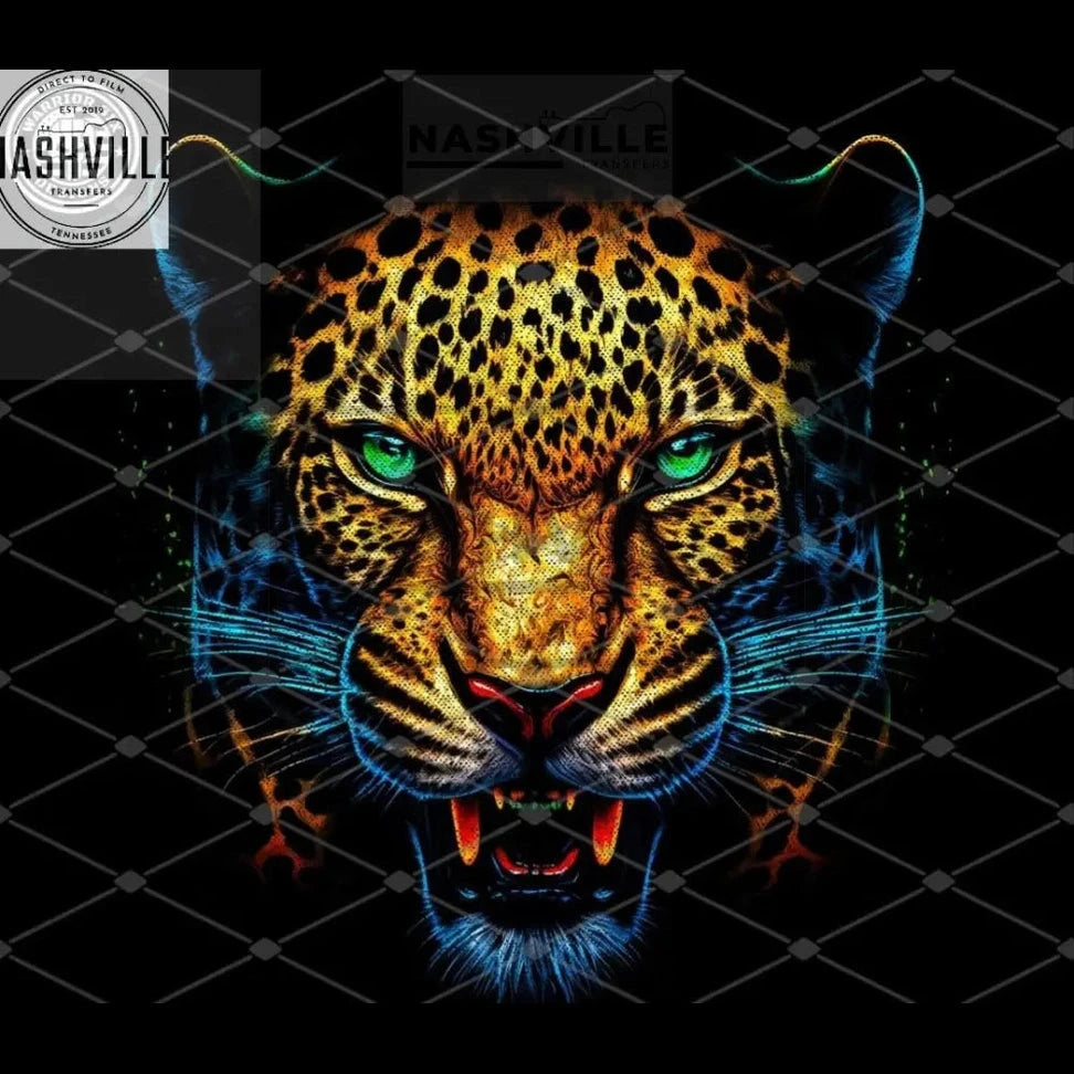 Leopard Rasterized Transfer.