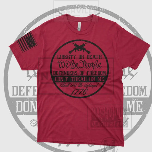 Liberty Or Death Tee. T-Shirt