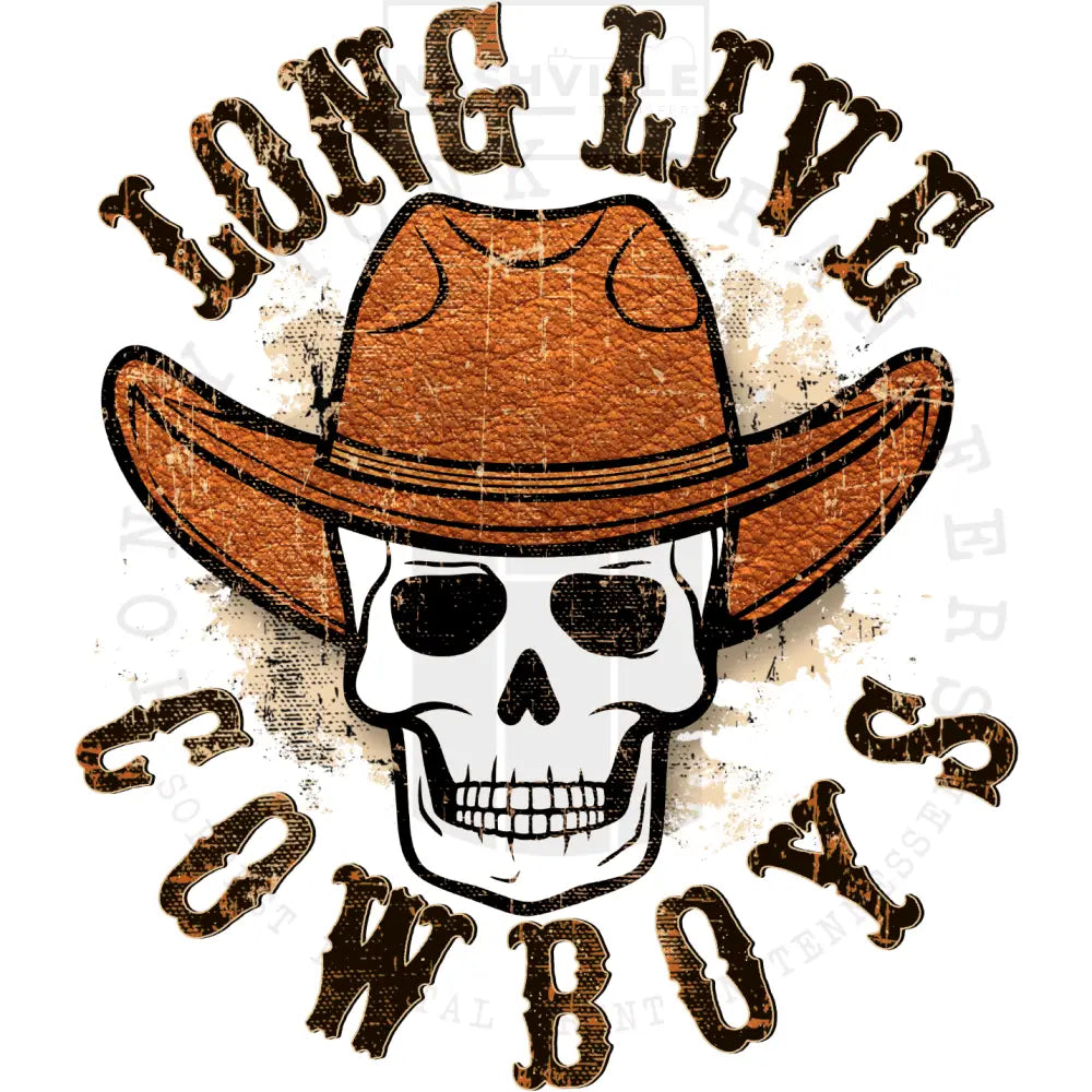 Long Live Cowboys Skeleton.