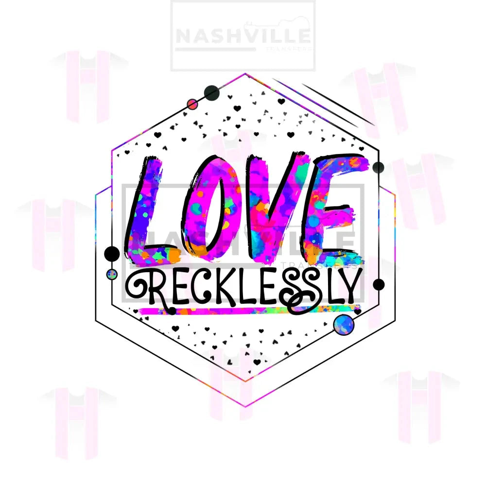 Love Recklessly Small / Multi Speckled