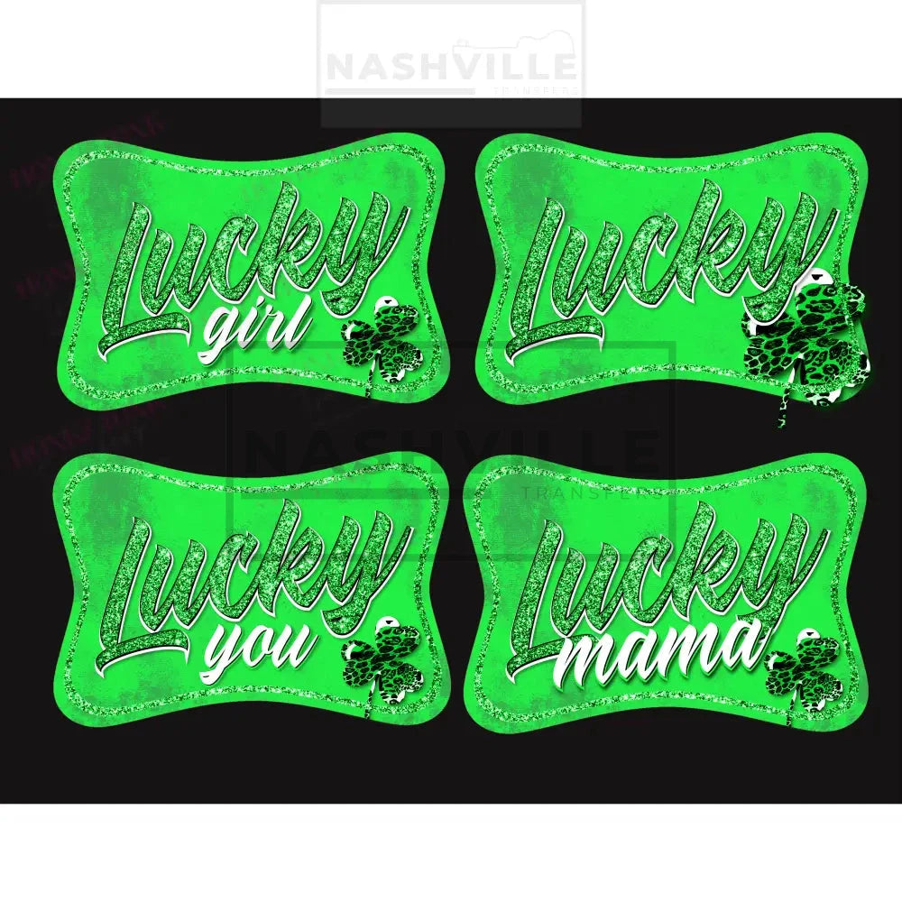 Lucky St. Patty’s Transfers