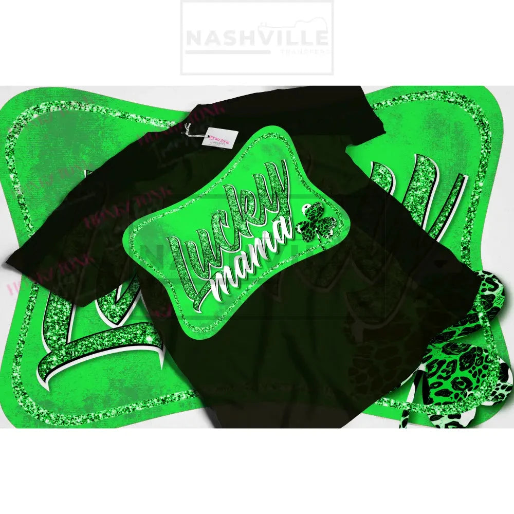Lucky St. Pattys Transfers Small / Mama