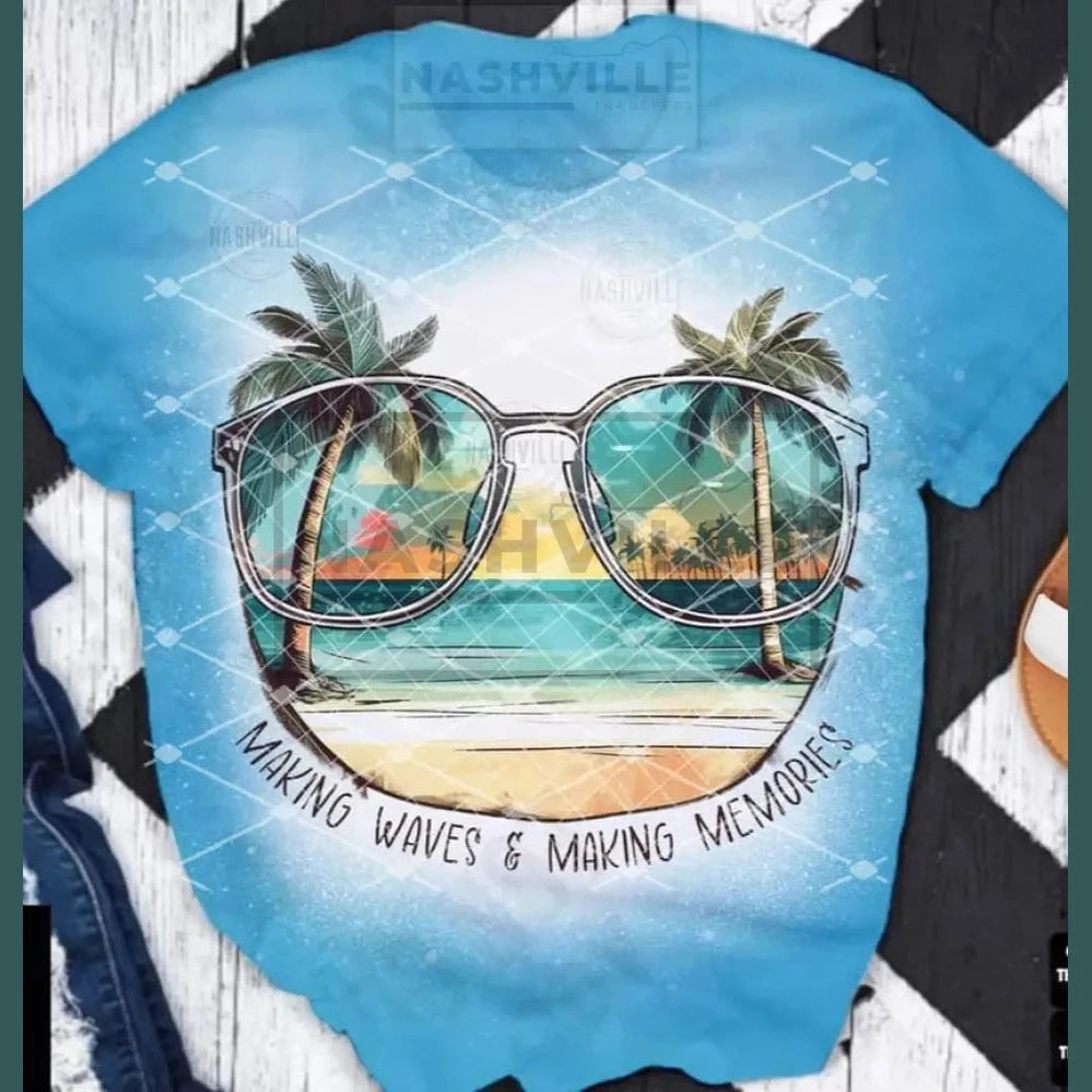 Making Waves And Making Memories Tee.